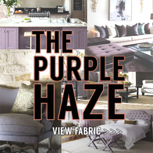 2018 Pantone Color of the Year is Ultraviolet. So … Purple Fabric?